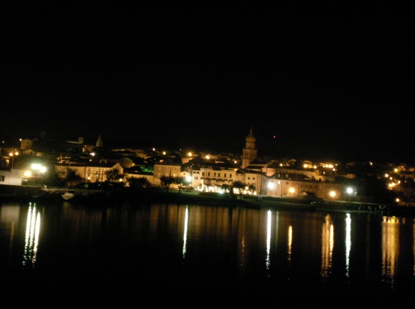 City of Krk at night 